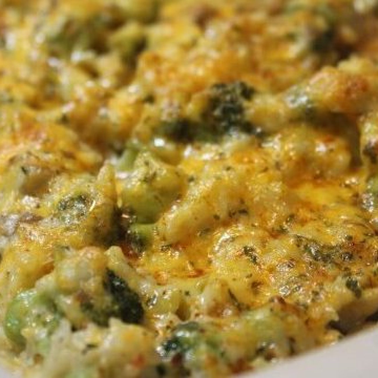 Cheesy Rice Casserole With Options