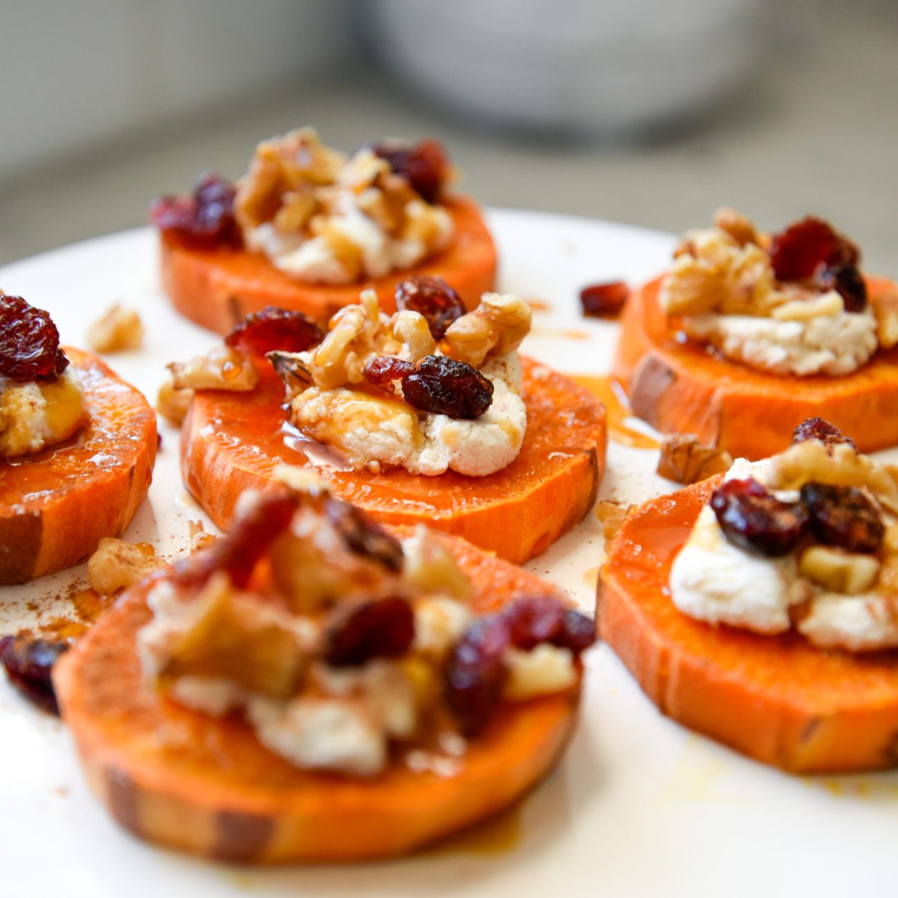 Cheesy Rosemary Sweet Potato Bites Recipe