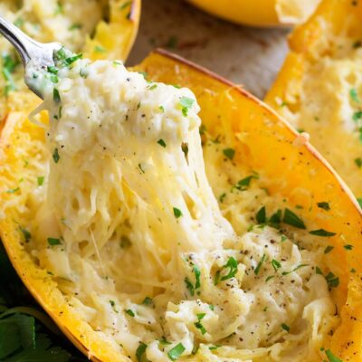 Cheesy Spaghetti Squash Casserole