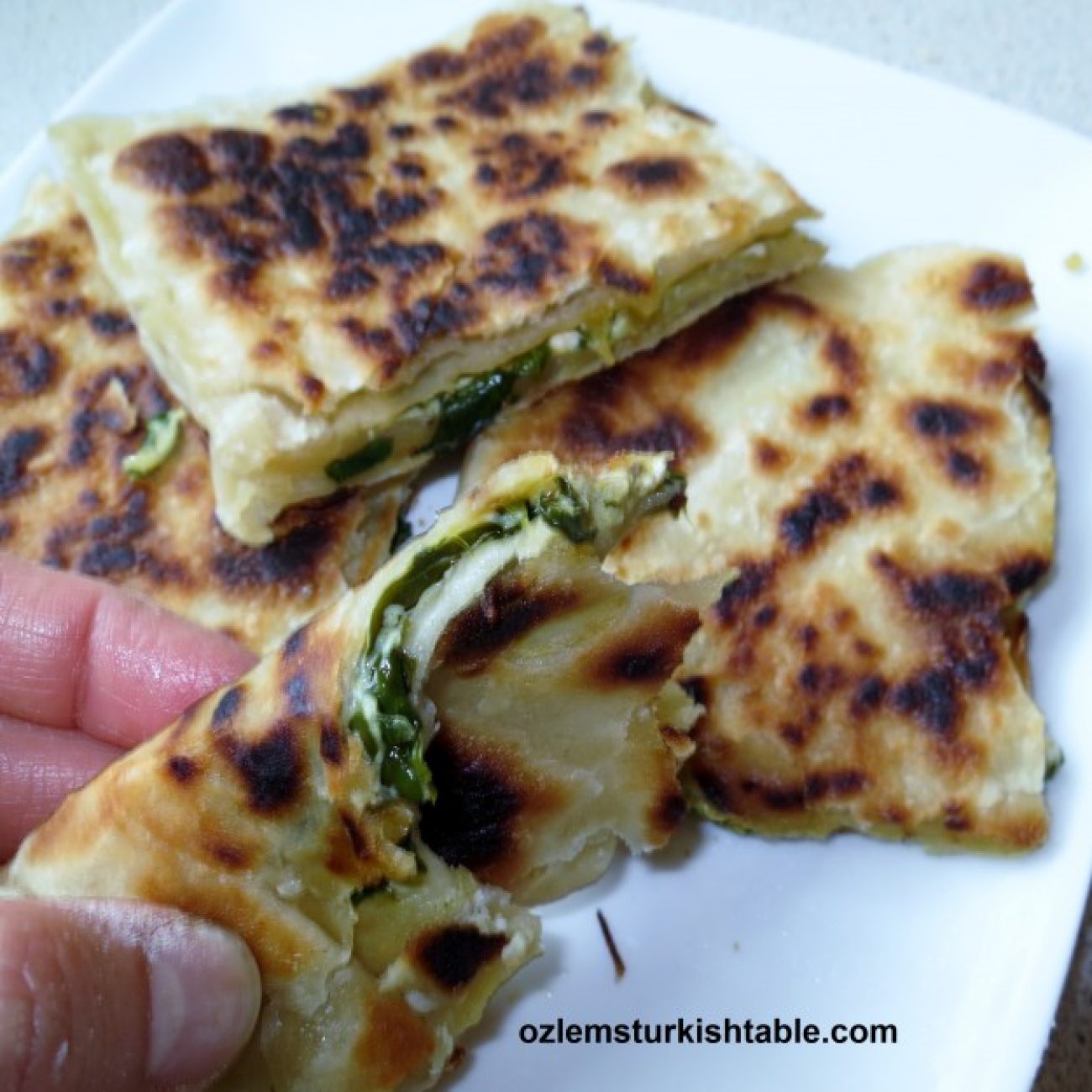 Cheesy Spinach Stuffed Bread Delight