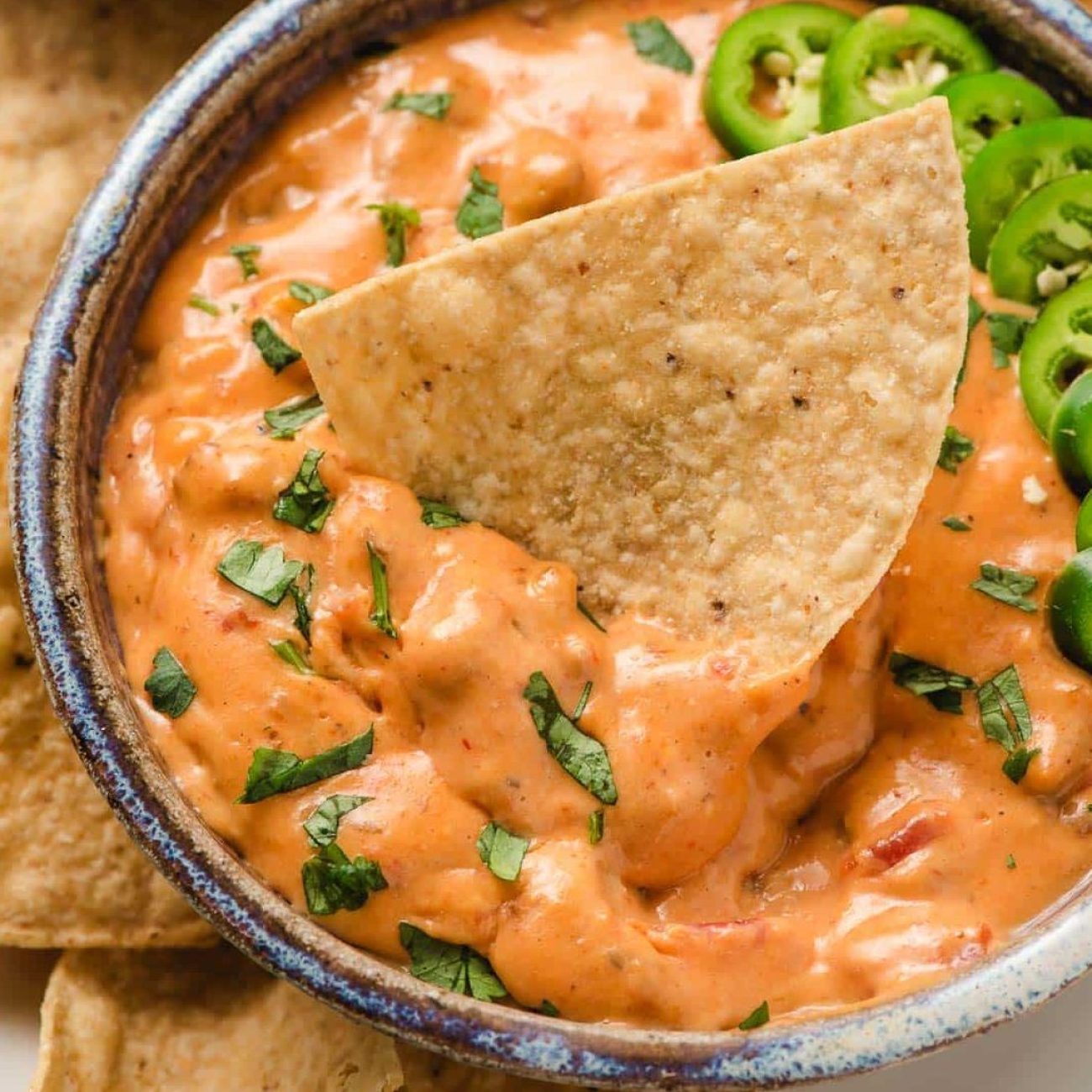 Cheesy Velveeta Beef and Salsa Dip