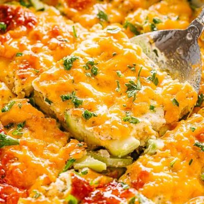 Cheesy Zucchini