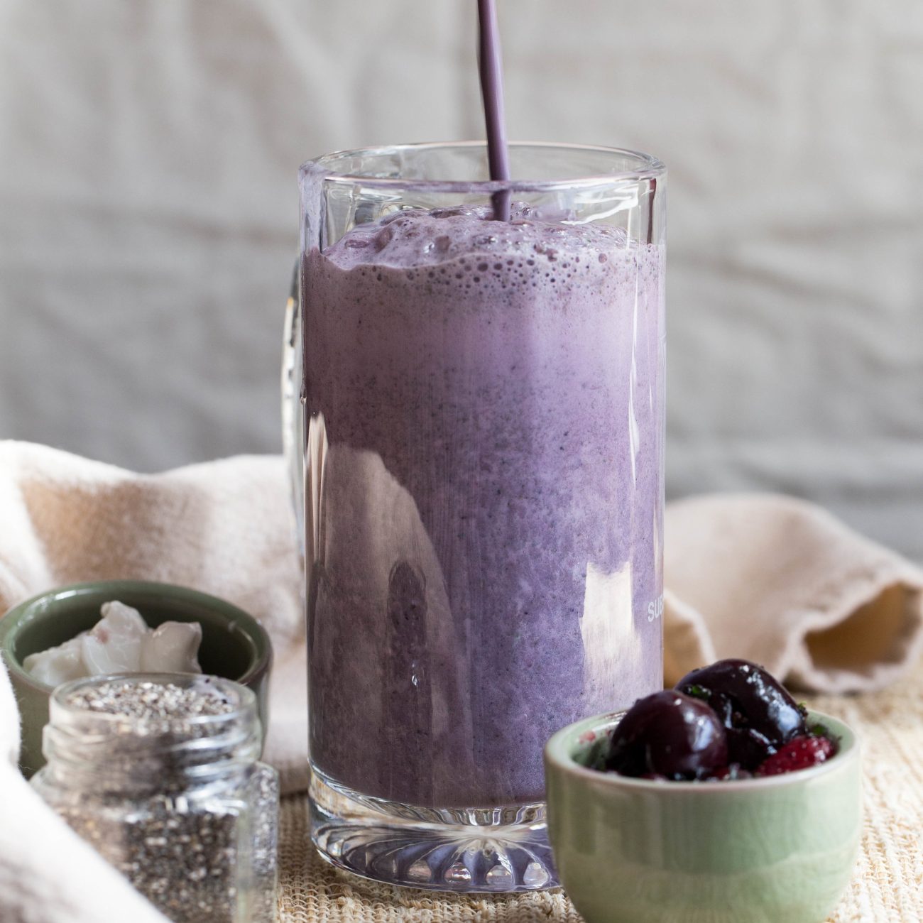 Cherry Blueberry Smoothie