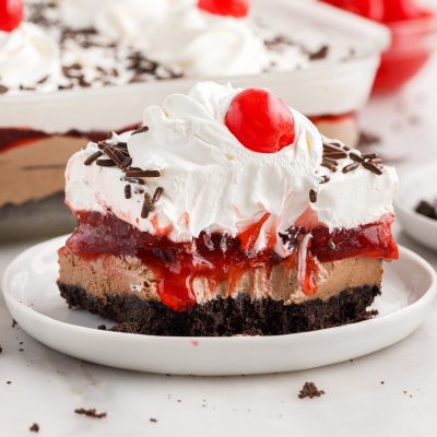 Cherry Glazed Chocolate/Cream Cheese Torte