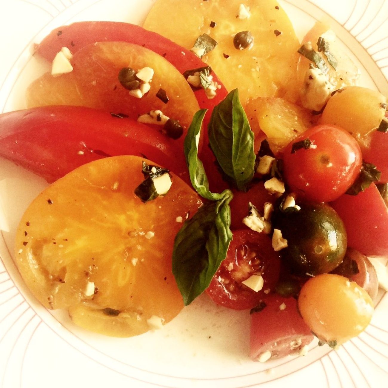 Cherry Tomatoes With Gorgonzola And