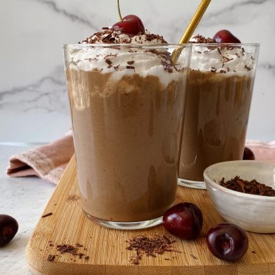 Chewy Chocolate Soy Smoothie