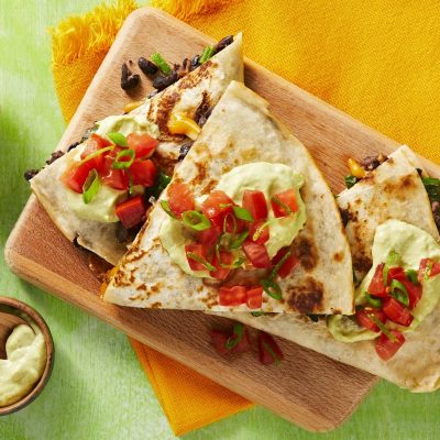 Chicken And Black Bean Quesadilla