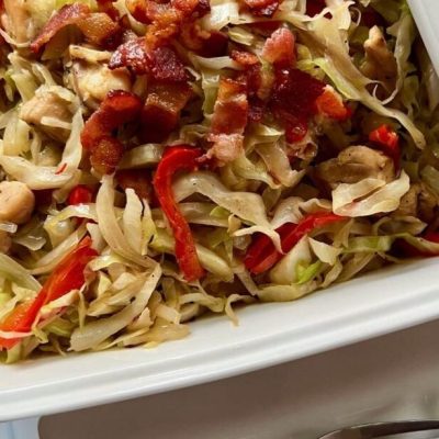 Chicken And Cabbage Saute