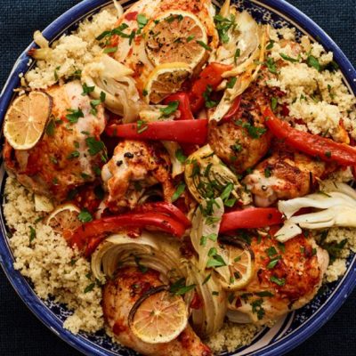 Chicken And Couscous With Fennel And