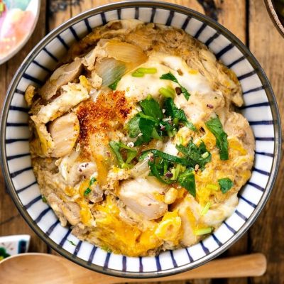 Chicken And Egg On Rice Oyako Donburi