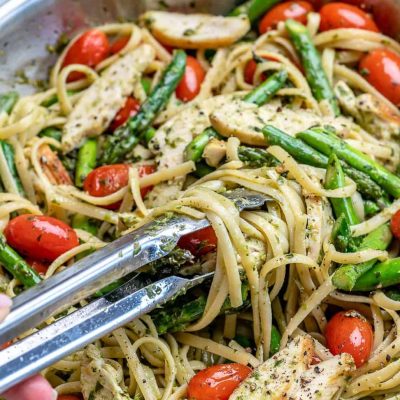 Chicken &Amp; Asparagus Pasta