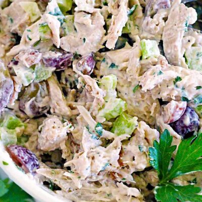 Chicken Blue Cheese Salad With Grapes And