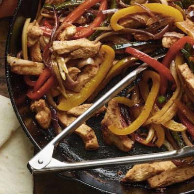 Chicken Breast With Poblano Chile Strips And