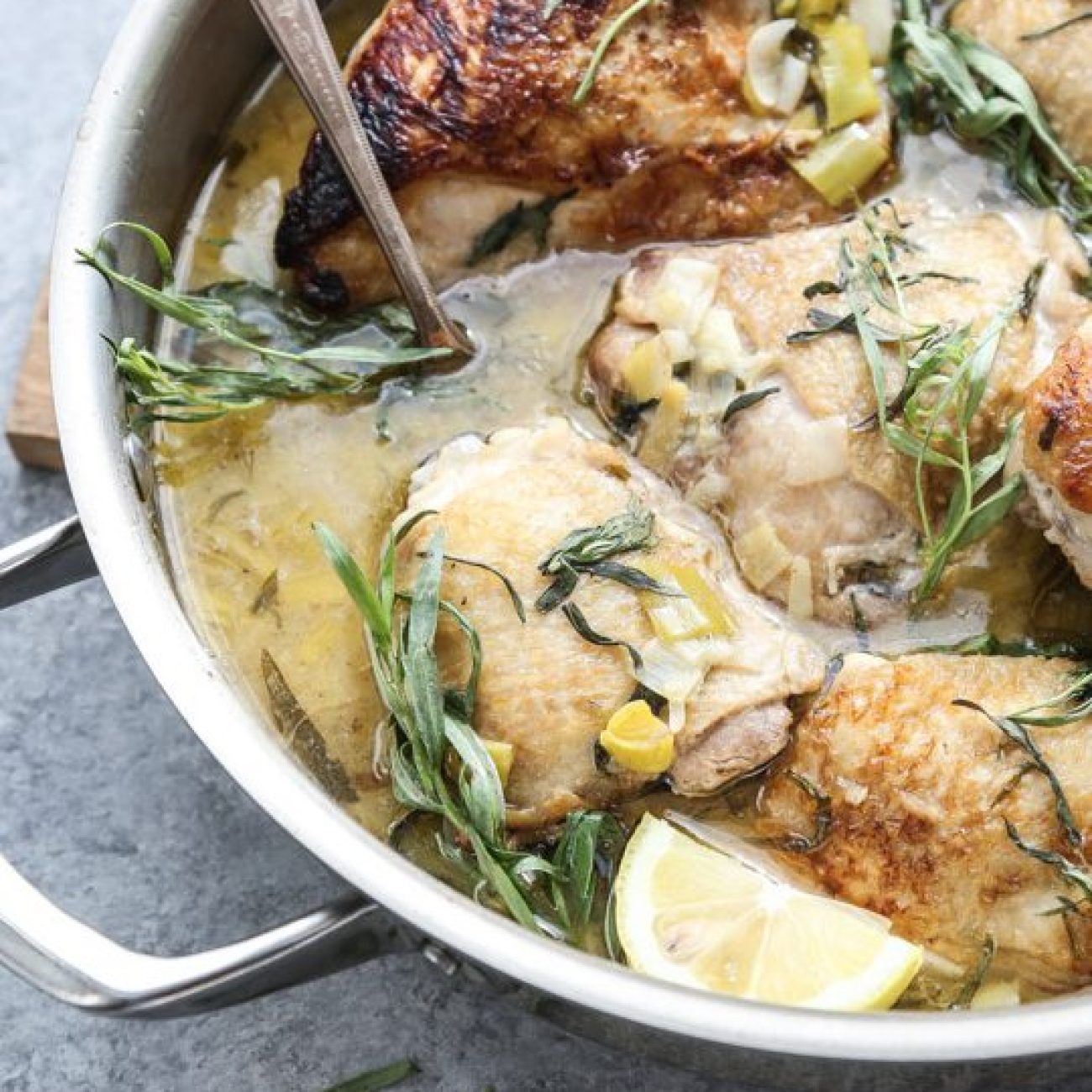 Chicken Breasts And Tarragon En Papillote