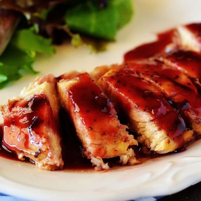 Chicken Breasts In Raspberry Marinade