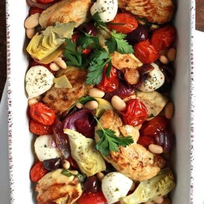 Chicken Breasts With Artichokes &Amp; Olives