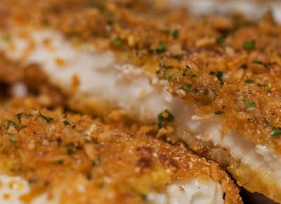 Chicken Breasts With Cornmeal Crust And Black