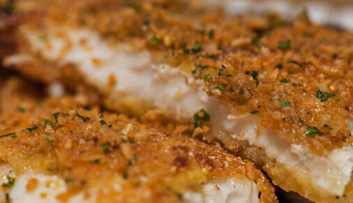 Chicken Breasts With Cornmeal Crust And Black