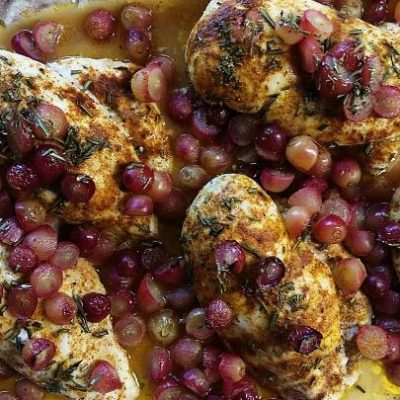 Chicken Breasts With Grapes