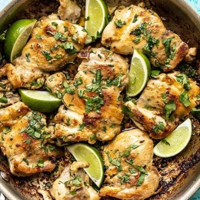 Chicken Breasts With Lime Crema