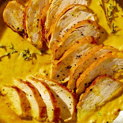 Chicken Breasts With Lime, Dill, Butter Sauce