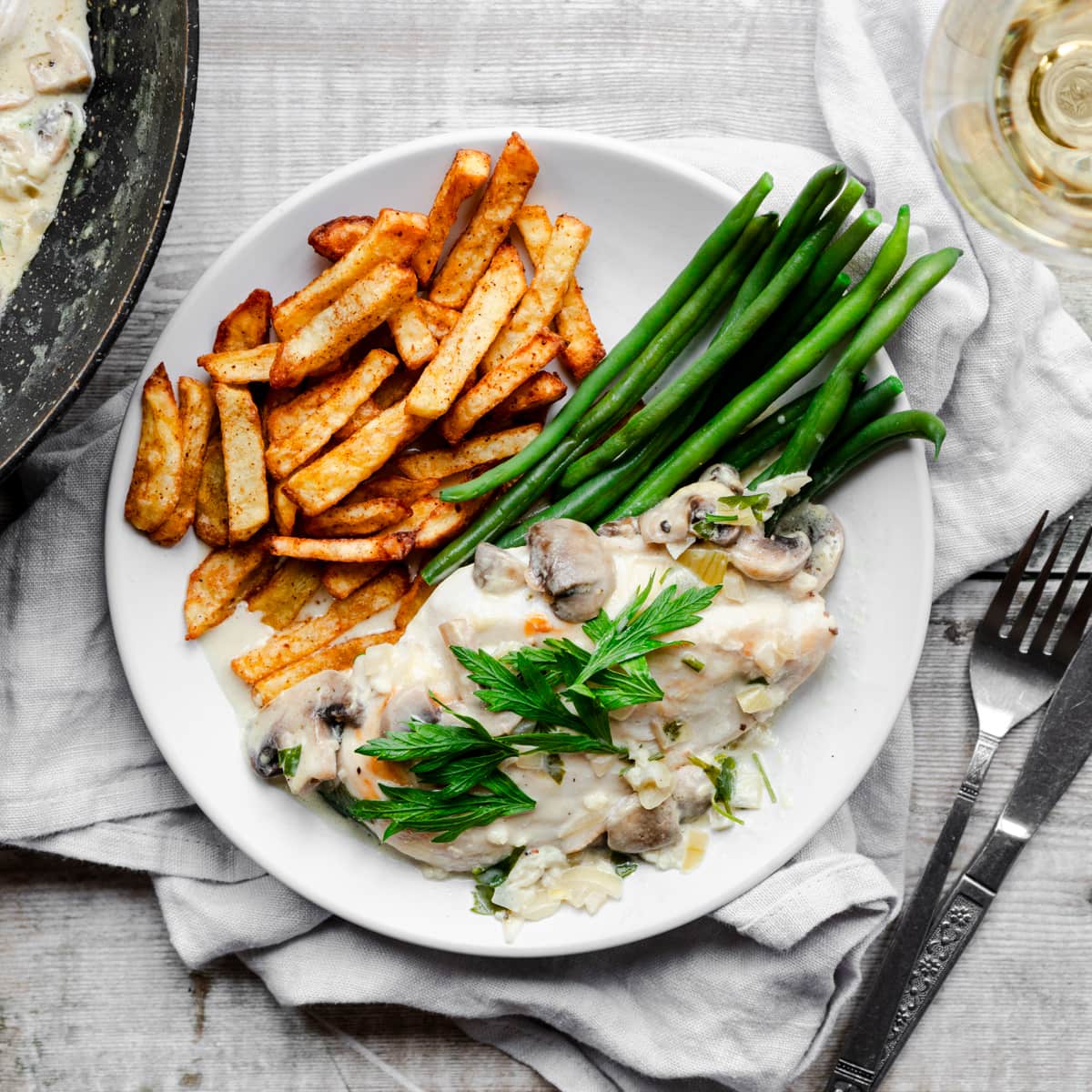 Chicken Breasts With Mushroom Sauce