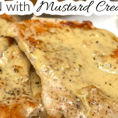 Chicken Breasts With Mustard Cream Sauce