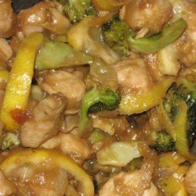 Chicken, Broccoli, And Lemon Stir Fry