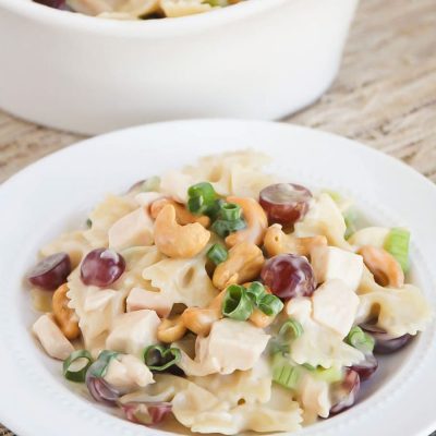 Chicken Cashew Pasta