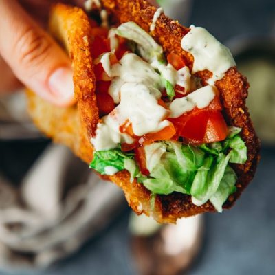 Chicken Ceasar Chalupa