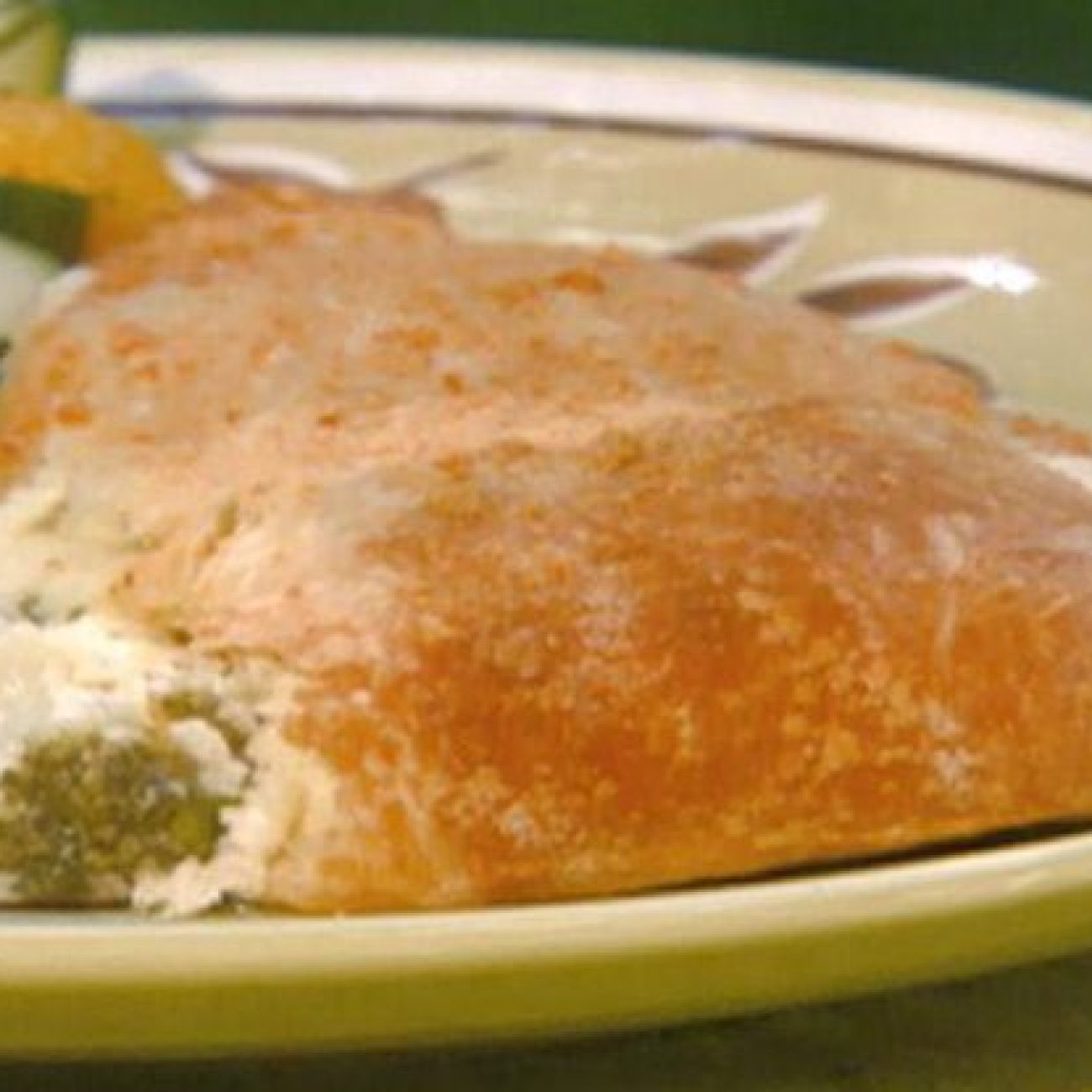 Chicken, Cheese, And Broccoli Calzone