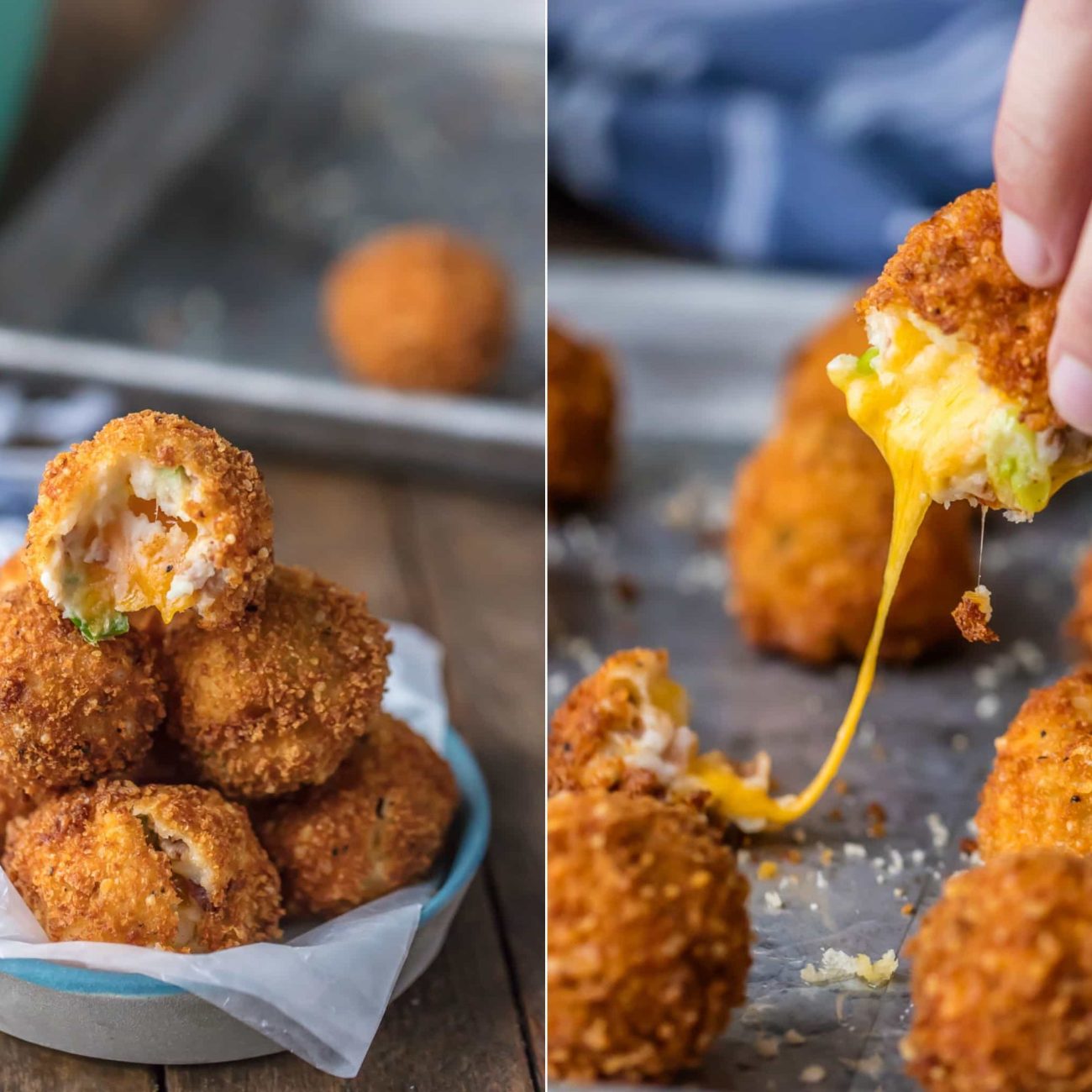 Chicken, Cheese & Bacon Potato Balls