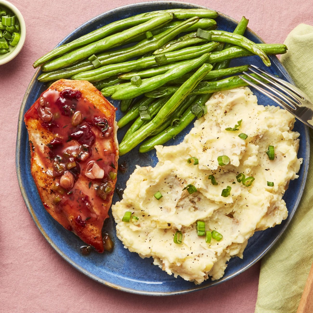 Chicken, Cherries And Potato Hash