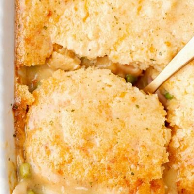 Chicken Cobbler Casserole