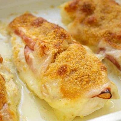 Chicken Cordon Bleu Casserole - Easy/Healthy