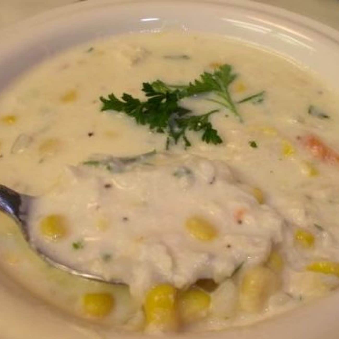 Chicken Corn Chowder Disney Style