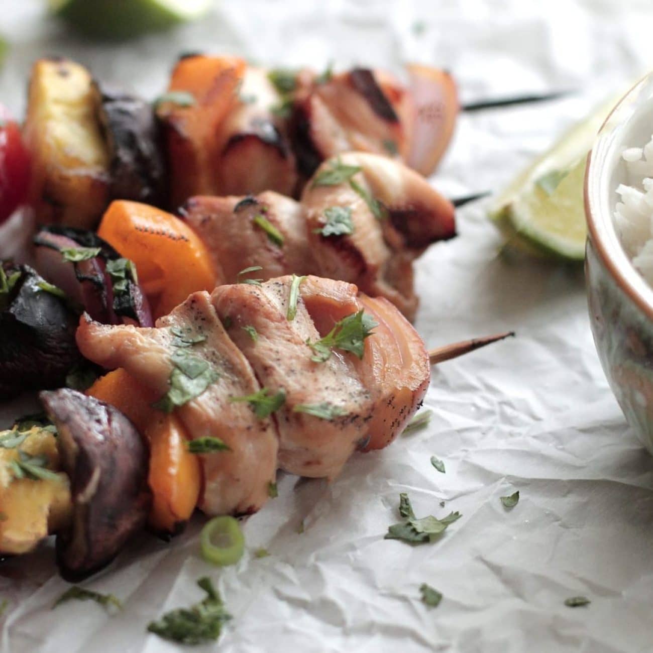 Chicken Kabobs With Orange Marinade