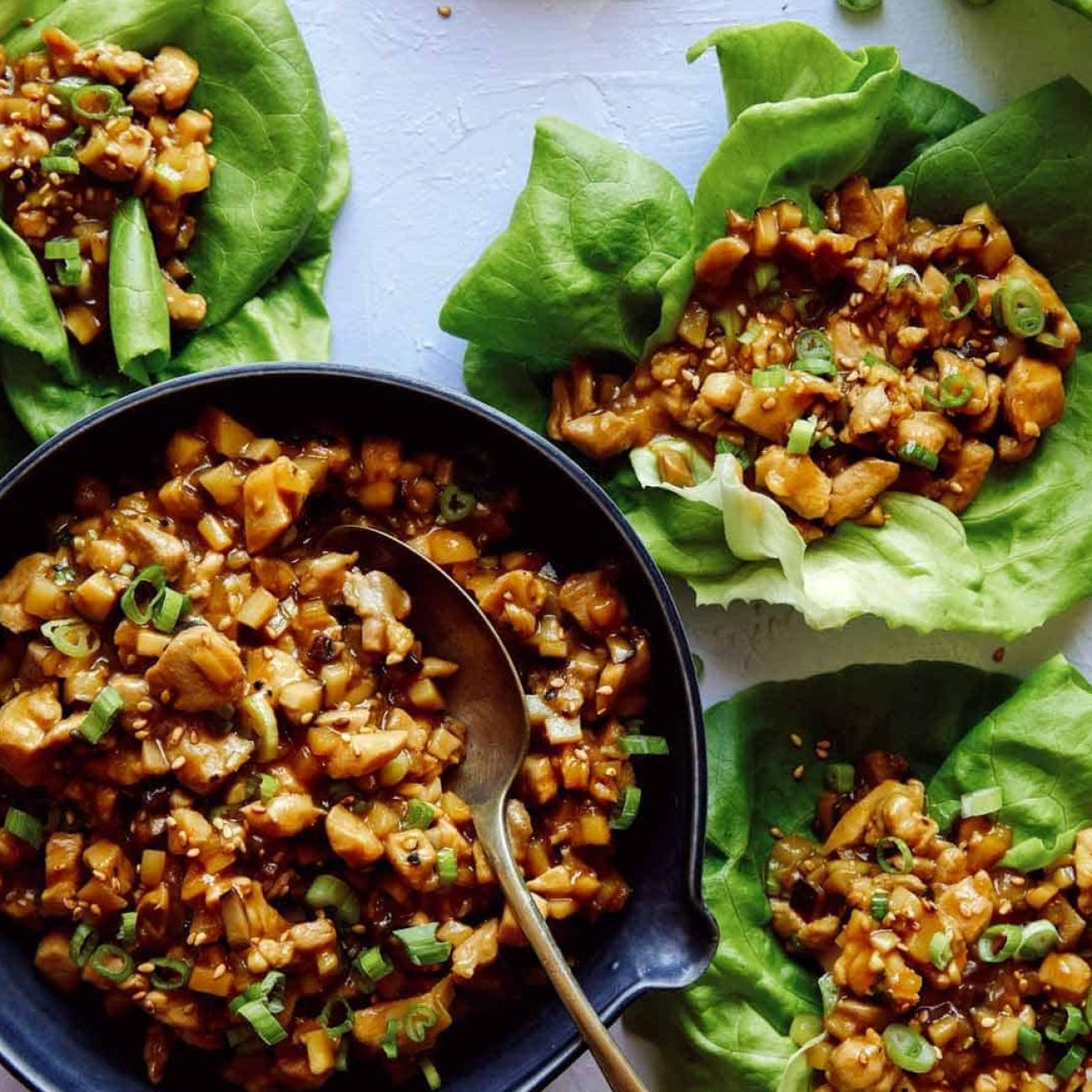 Chicken Lettuce Wrap