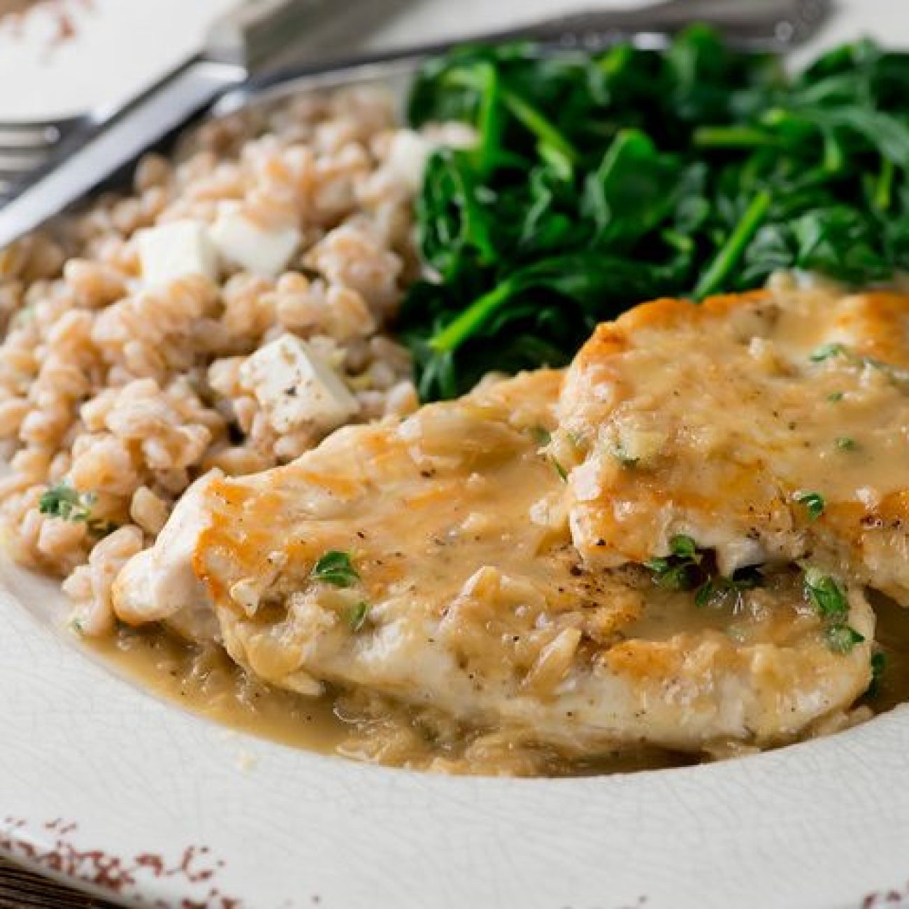 Chicken Medallions In White Wine