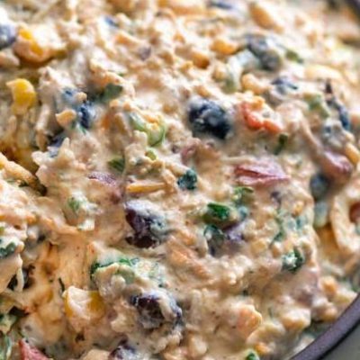 Chicken Mexican Dip Super Easy