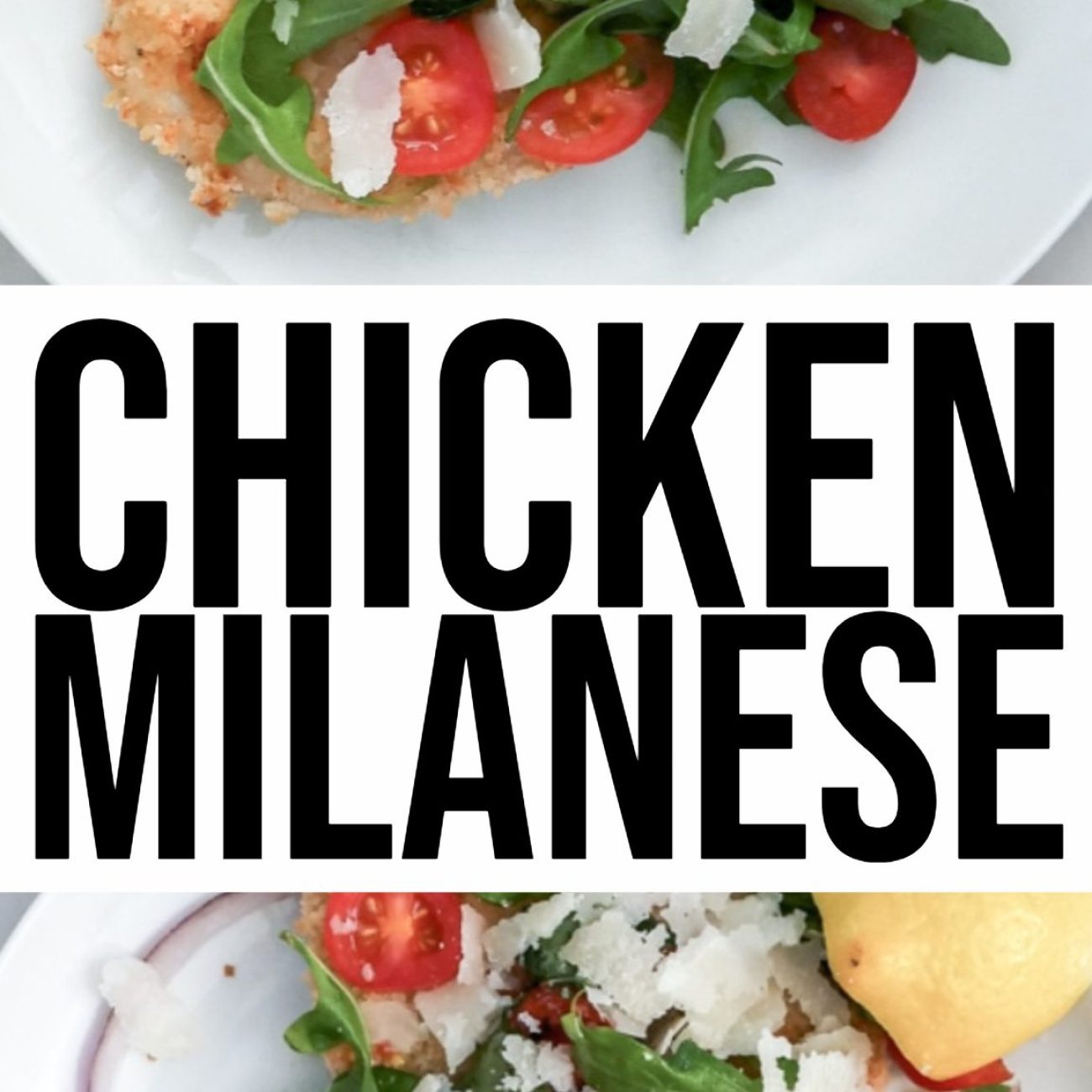 Chicken Milanese With Baby Spring