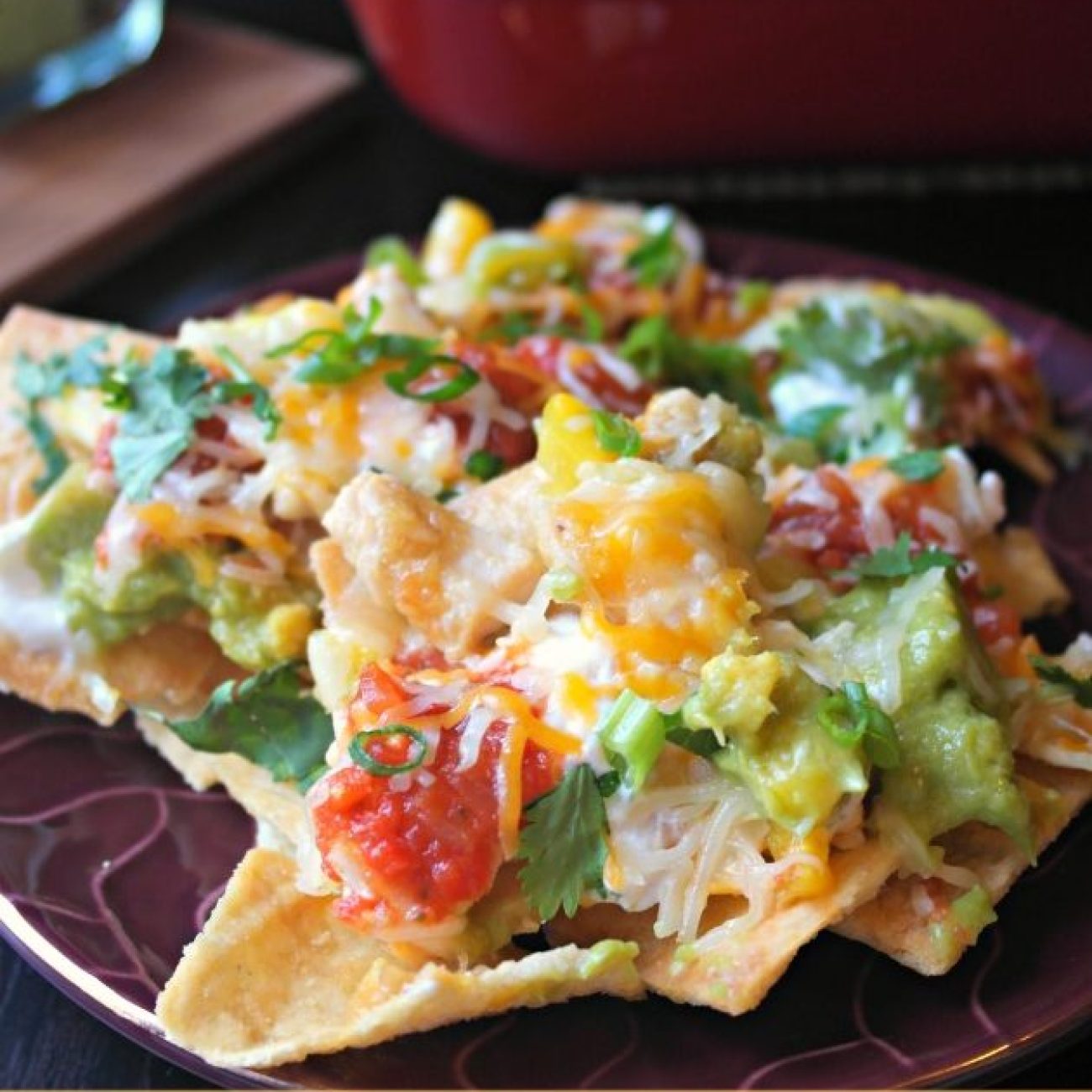 Chicken Nachos Spicy