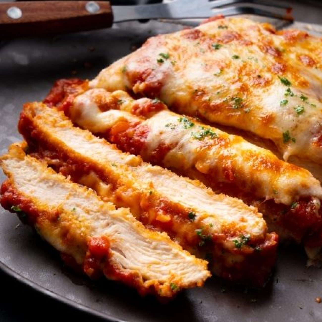 Chicken Parmigiana Courtesy Of