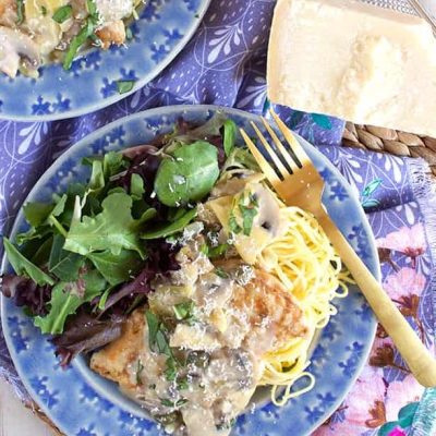 Chicken Piccata With Mushrooms