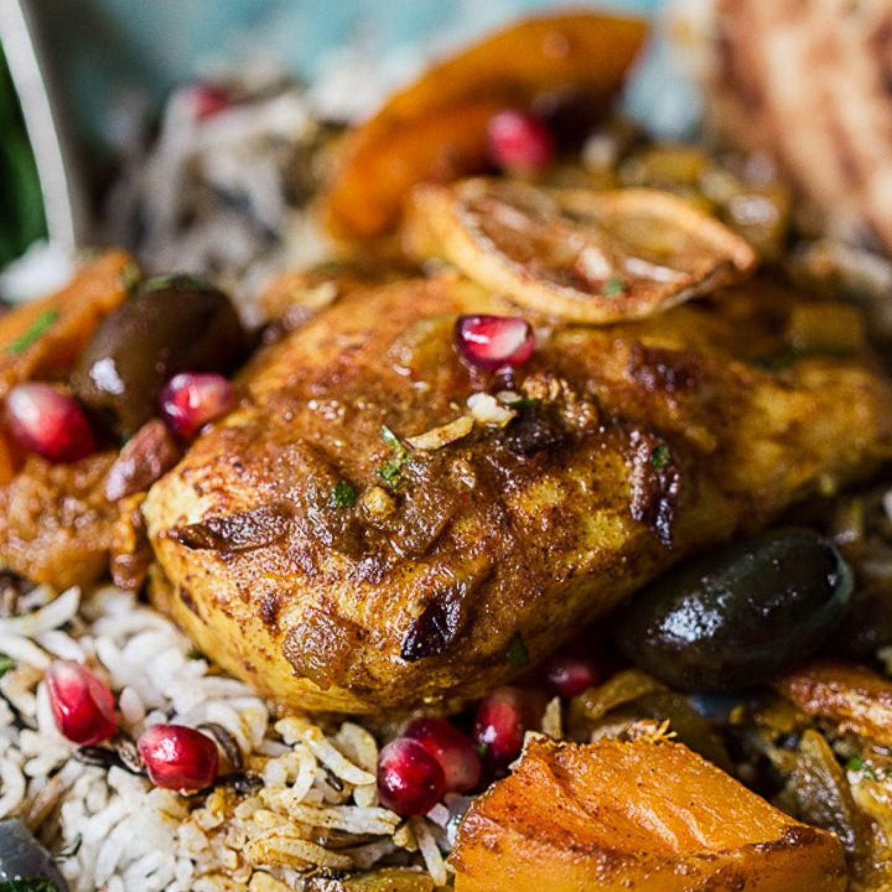 Chicken & Pomegranate Tagine