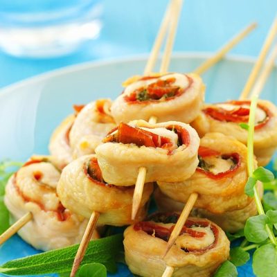 Chicken Roulade Appetizers