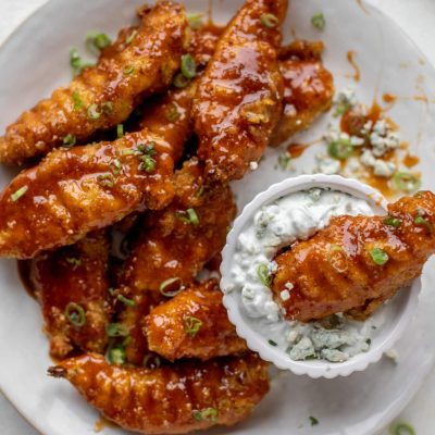 Chicken Strips With Cilantro- Yogurt Marinade