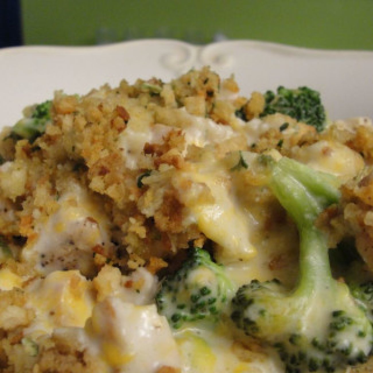 Chicken, Stuffing, And Broccoli