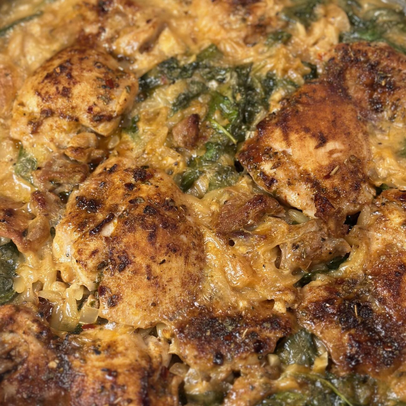 Chicken & Sun- Dried Tomato Orzo