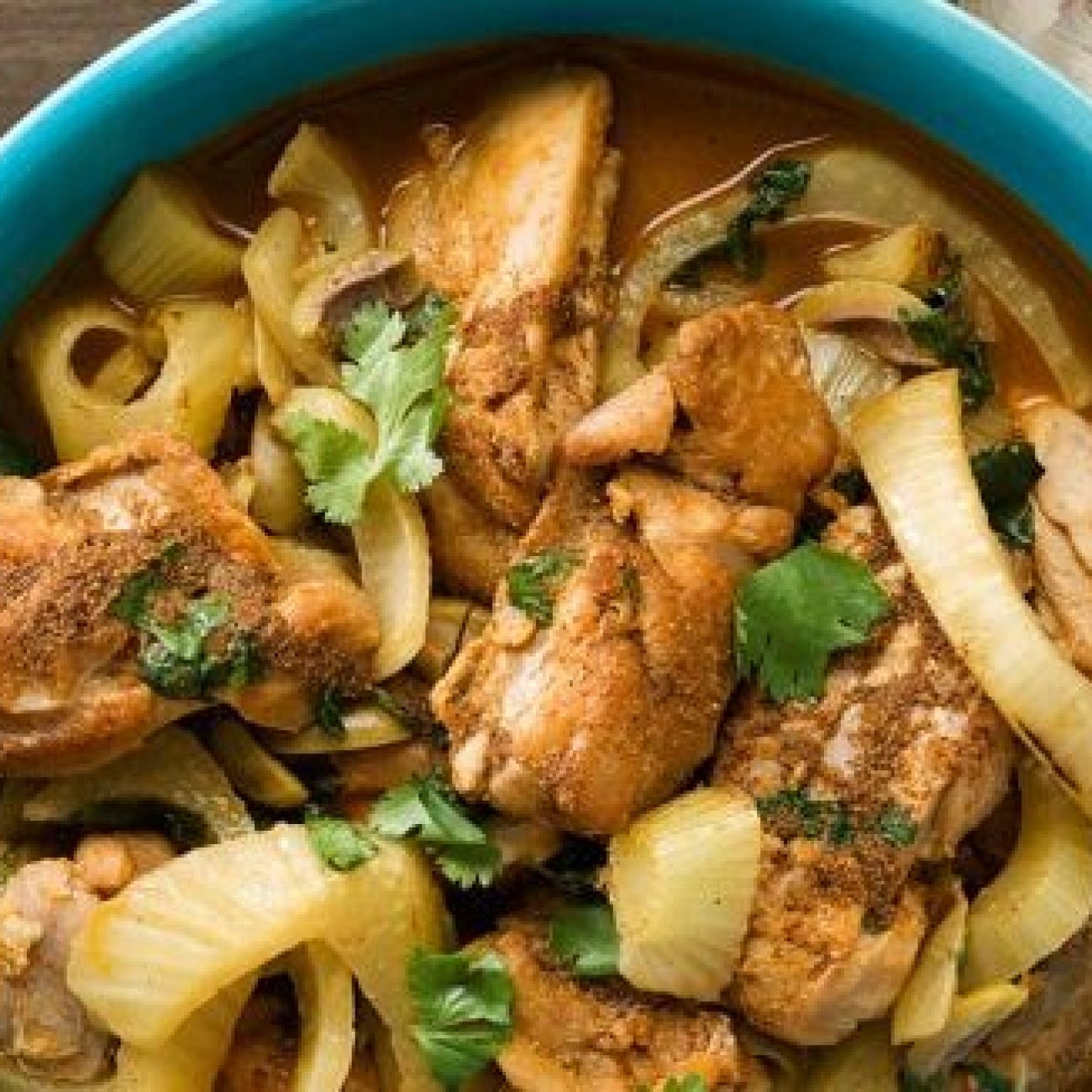 Chicken Tagine With Fennel And Olives